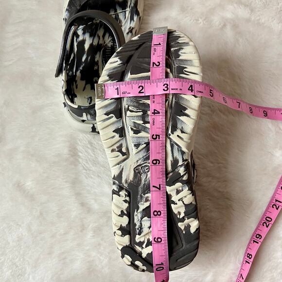 Teva Hurricane Drift Water Sandal In Huemix Black Swirl Size 7 - Picture 9 of 9